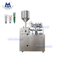 Machine semi-automatique de remplissage et de scellage de tubes en alu souple crème lotion
