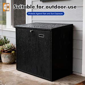 Oem & odm סיטונאי פלדה מודרני תיבת דואר חיצונית דלת עם מנעול עמיד למים עבור משלוח חבילה גדולה - Product Image 4