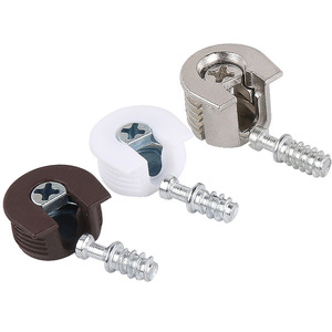 Shelf Support Zinc Alloy Three In One Board Tray Connector For Cabinet Wardrobe <b>Bookcase</b> Partition - Product Image 2