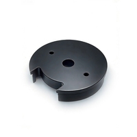 Pièces de machine CNC en acier inoxydable et aluminium résistantes à l'usure, usinage CNC 5 axes, service de traitement à guichet unique, anodisation noire
