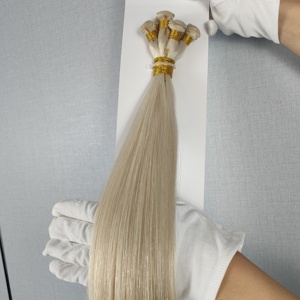 ผมต่อแบบยุโรปยี่ห้อ Jasminebeauty ทำจากผมแท้ Remy  ถักด้วยมือ สีตามสั่ง  รักษาชั้นหนังกำพร้าผม  แบบเวฟ - Product Image 1