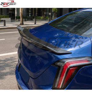 Aile arrière en fibre de carbone sèche modifiée <span class=keywords><strong>CT4</strong></span>, adaptée aux <span class=keywords><strong>Cadillac</strong></span> <span class=keywords><strong>CT4</strong></span> 2020+ Fournisseur en gros. - Product Image 3
