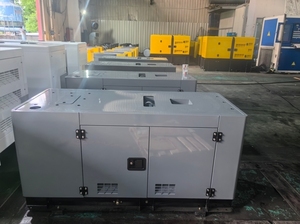 Para Cummins 4B3.9-G12 Grupo electrógeno silencioso 25kw con alternador Leroy Somer Marco abierto de arranque automático - Product Image 5