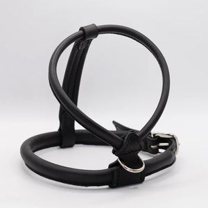 2025 nouveaux modèles harnais de chien en cuir roulé souple de haute qualité personnalisé pour petits et moyens - Product Image 6
