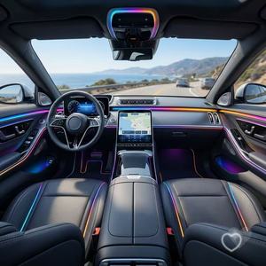 Panel de transmisión brillante para la cabina del coche con difusor reflector completo para iluminación de almacenamiento en ranuras de bolígrafos - Product Image 4