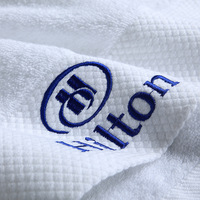 Serviette d'hôtel, serviette de salon de beauté, serviette brodée, serviette en coton pur, serviette d'hôtel cinq étoiles