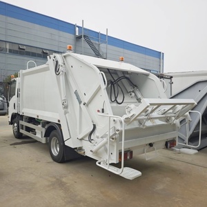 Hot Selling ISUZU 4X2 6 CBM Garbage <b>Compactor</b> Truck Small Compression Garbage Truck Refuse <b>Trash</b> Collection Vehicle - Product Image 4
