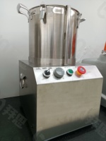 Industriële automatische fruit- en groentesnij- en -hakmachine (geschikt voor ui en aardappel)
