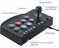 Manette de jeu mobile filaire PXN 0082 avec D-Pad, 8 boutons, rotation à 12/360°, détection de mouvement, écologique pour tablette/PC