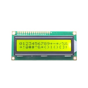 1602a 16x2 TN loại LCD hiển thị Module 1602 LCD module với màu vàng màu xanh lá cây đèn nền - Product Image 1