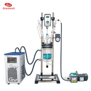 10L 20L 30L 50L 100L जेकेटेड ग्लास रिएक्टर के लिए Extration और Winterization - Product Image 5