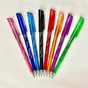 Bolígrafo de Gel Transparente Creativo, Punta de 0.5mm, Tinta Negra, Material Plástico, para Uso Promocional - Product Image 3