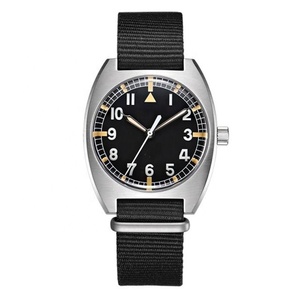 Seagull 1701 자동 전술 시계 맞춤형 로고 파일럿 수동 기계식 시계 남성용 - Product Image 1