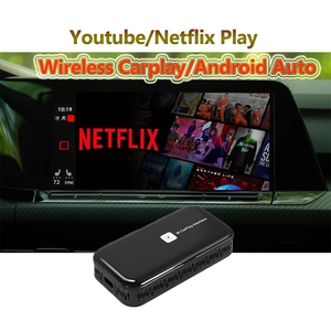 Phụ Kiện Xe Hơi Không Dây Carplay <span class=keywords><strong>Adapter</strong></span> Cập Nhật Có Dây Carplay Để Không Dây Và Màn Hình Phản Hồi Youtube/Netfflix Chơi - Product Image 1