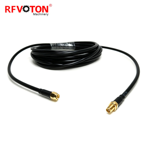 Cavo Coassiale LMR200 <span class=keywords><strong>SMA</strong></span> Maschio a <span class=keywords><strong>SMA</strong></span> Femmina con Connettore a Parete, Assemblaggio Cavo RF, Pigtail per Antenna - Product Image 2