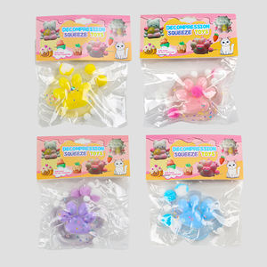 Trend 2024 OEM Taba squishy oyuncaklar sevimli mochi kedi pençe yumuşak doldurulmuş hayvan oyuncaklar kart çantası stres giderici stres oyuncakları çocuklar için - Product Image 5