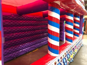Jeux de stand de fête foraine en PVC commercial, centre de jeux de fête foraine ou stand de concession gonflable en plein air - Product Image 6