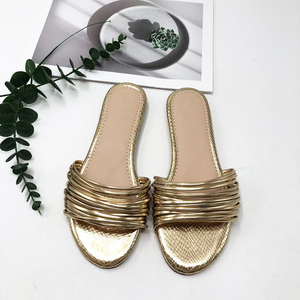 Sandalias Planas de Verano con Punta Abierta, Suela de Goma Gruesa, Diseño Africano Brillante, Nuevo Diseño de Moda, Sandalias de Lujo para Mujer - Product Image 2