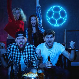 Soccer Letreros Neon LED dimmable USB powered ambient <b>light</b> store <b>window</b> decoration <b>light</b> street indicator <b>light</b> landscape <b>light</b> - Product Image 3