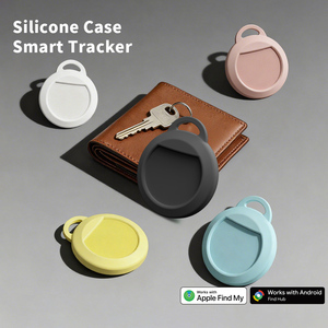 Localizzatore AirTag MFi <span class=keywords><strong>Apple</strong></span> Find My Google Find Hub Portachiavi con <span class=keywords><strong>Batteria</strong></span> Sostituibile e <span class=keywords><strong>Custodia</strong></span> in Silicone - Product Image 1