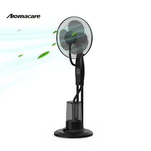 Aromacare 16 Inch Stand Indoor Home Low Price Water Cool Mist Fan With Remote Control