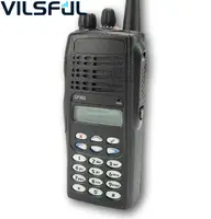 GP380 Professional Radio Dua Arah, Asli Moto-rola VHF UHF Walkie Talkie dengan Keypad Penuh untuk Pengguna Yang Bekerja Sendiri
