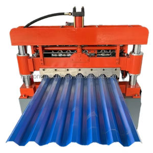 중국 콜드 롤 성형 기계 컬러 스틸 Ibr 사다리꼴 알루미늄 루핑 시트/벽/타일 패널 코어 베어링 - Product Image 1