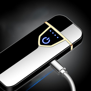 ไฟแช็คแบบกำหนดเอง<span class=keywords><strong>2022</strong></span>ลาย,อุปกรณ์สูบบุหรี่กันลม Usb ไฟฟ้า - Product Image 4