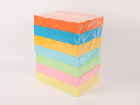 Papier de copie d'impression de couleur rouge A4 80 g/m² de haute qualité OEM Papier coloré