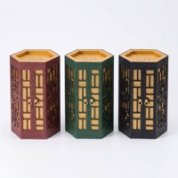 Boîte d'emballage rigide de luxe personnalisée, écologique et recyclable pour gâteaux de lune, boîtes en papier magnétiques uniques à découpe creuse pour cadeaux et friandises