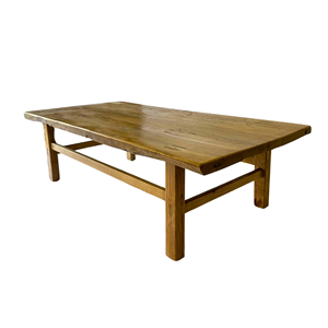 Meubles de salon anciens classiques Haven Whitewash Table basse en bois flotté - Product Image 2