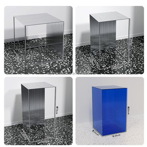 Présentoir en acrylique, décorations de <span class=keywords><strong>mariage</strong></span> cuboïde, ensemble de table à dessert avec remise Favorable - Product Image 5
