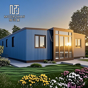 <span class=keywords><strong>Villa</strong></span> Prefabbricata Moderna e Sostenibile da 20-40 Piedi, a Efficienza Energetica, con 2-3 Camere da Letto, Unità Espandibile per Eco-Villaggi e Aree Urbane - Product Image 2