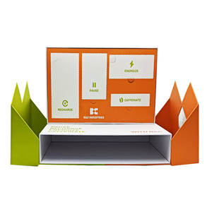 Caja de Regalo de Cartón con Logotipo Personalizado, Cierre Magnético e Impresión UV, Embalaje Rígido de Doble Puerta - Product Image 2