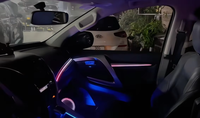 Iluminación Ambiental Dinámica LED de 64 Colores y 12V para Pajero 2016-2022, Accesorios Decorativos Interiores Symphony