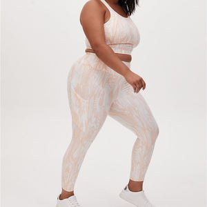 Pantalones de Yoga Estampados de Tallas Grandes para Mujer, Leggings de Cintura Alta con Bolsillos, Sensación de Segunda Piel, Diseño Personalizado, Mallas de Gimnasio y Fitness, Ropa Deportiva - Product Image 6