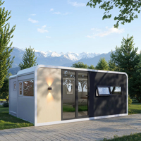 Bâtiment modulaire préfabriqué en conteneur de style loft industriel moderne pour usage résidentiel, agricole et de stockage