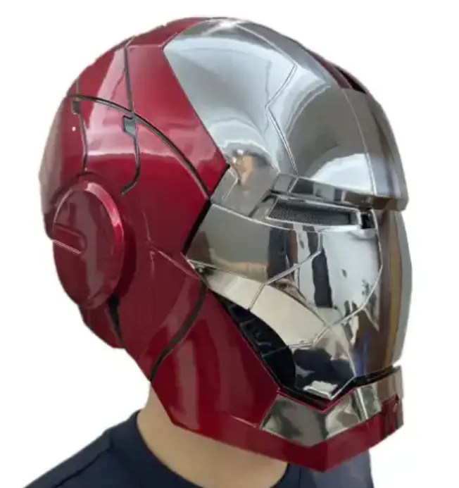 Marvle Legends War Premium Collector's Edition Electronic Helmet Iron toyman Role play with LED light A wearable helmet