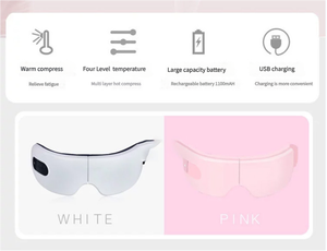 Nuevo Masajeador Eléctrico Inteligente para Ojos con Terapia de Calor/Frío, Música, Vibración, Control de Tiempo y Bolsa de Aire para Mejorar el Sueño - Product Image 6