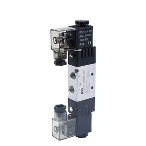 1/4 Inch Thread Airtac Type Solenoid Valve Pneumatic 4V210-08 Solenoid Valve For Pneumatic System