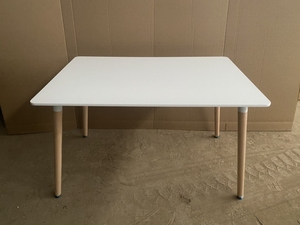 Juego de Comedor de Diseño Moderno y Lujoso, Estilo Nórdico, Mesa de Comedor Rectangular Blanca Italiana con Cubierta de Mármol MDF para Restaurante - Product Image 6