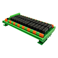 Prise en charge du module de contrôle de relais électromagnétique personnalisé 12V/24v 28 canaux G2RL-1-E 16a un ouvert et un fermé