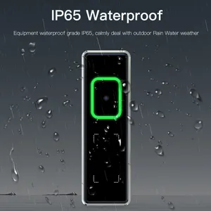 IP65 Waterproof Outdoor Metal Access Guard QR Code Elevator Control Reader Ethernet Cable Wifi RFID Card Reader Q337