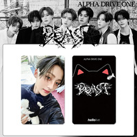 ALD1 UNBREAKABLE Beast Photocard ALPHA DRIVE ONE Carte Lomo Officielle Cartes Photo de Collection pour Fans K-Pop, Scrapbooking et Décoration