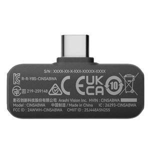 Microphone cravate USB professionnel 1 émetteur + 1 récepteur sans fil, micro portable 1 émetteur 1 récepteur pour Rode pour téléphone portable - Product Image 4