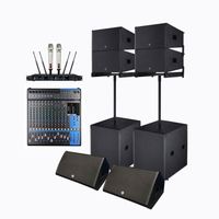 Nouvelle Arrivée : Système Line Array Actif pour Église, DJ, Scène, Extérieur - Enceintes Line Array Actives Professionnelles