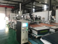 Componentes de Soporte para Máquina CNC de Alta Rigidez con ATC y Husillo de 9kW para Línea de Producción de Madera/MDF