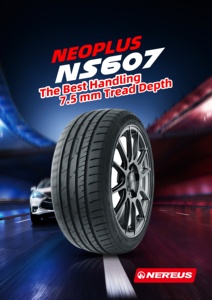 Neumáticos para Automóviles de Pasajeros Alibaba Europa Fabricados en China y Camboya NS607 <span class=keywords><strong>225</strong></span>/55ZR17 	 Neumáticos 101W <span class=keywords><strong>225</strong></span> <span class=keywords><strong>55</strong></span> <span class=keywords><strong>R17</strong></span> - Product Image 4