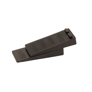 Tope de puerta grande Tope de puerta de goma de cuña resistente que funciona en todas las superficies del piso Topes de puerta sin arañazos - Product Image 1