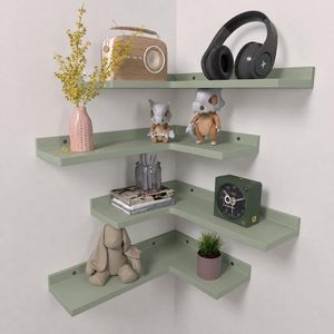 Solid wood <b>wall</b>-<b>mounted</b> <b>shelf</b> for figurines and plants, bedroom partition bookshelf, <b>wall</b> decoration, <b>wall</b>-<b>mounted</b> <b>shelf</b> - Product Image 1